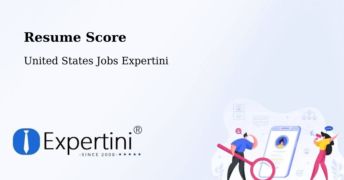 Resume Score & Job Description Match Tool – Etna - United States Jobs Expertini